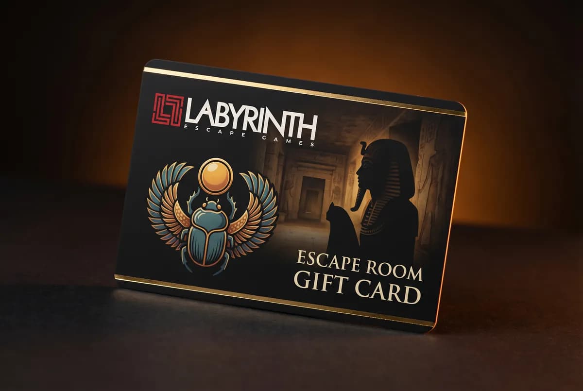 Tomb of the Pharaohs (Nampa) gift card design