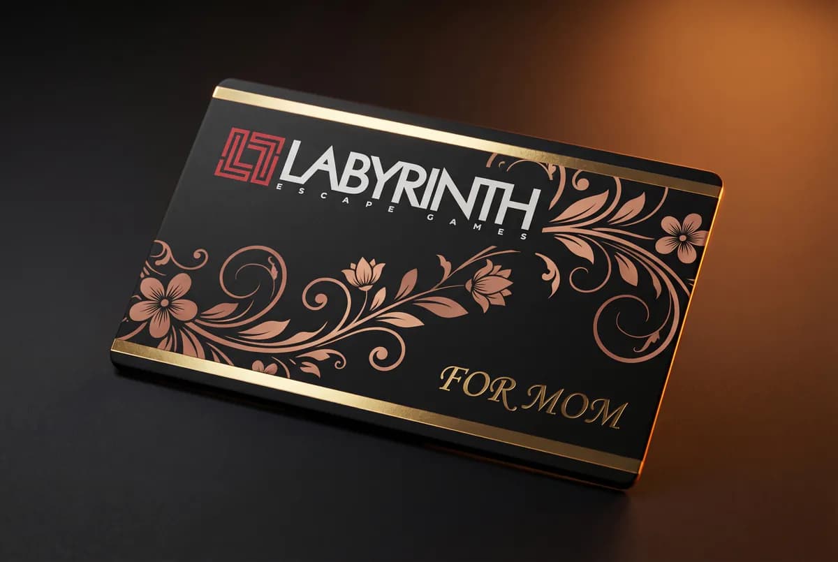 Mother's Day gift card design